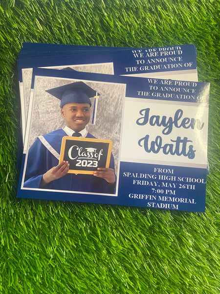 5x7 Graduation Invitations