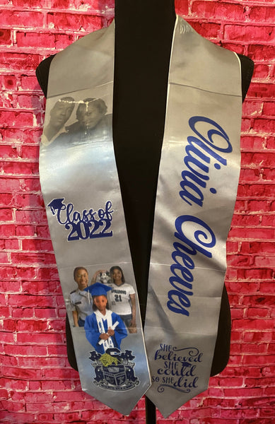 Custom Graduation Stole