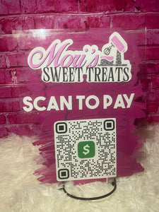 Scan to Pay Sign