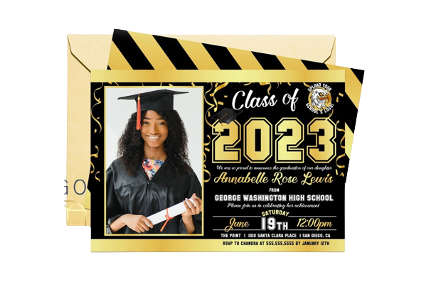 Digital Graduation Invite