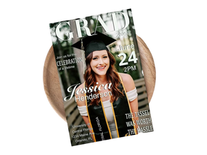 Graduation Magazine Invitations