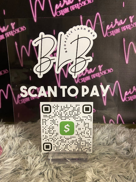 Scan to Pay Sign